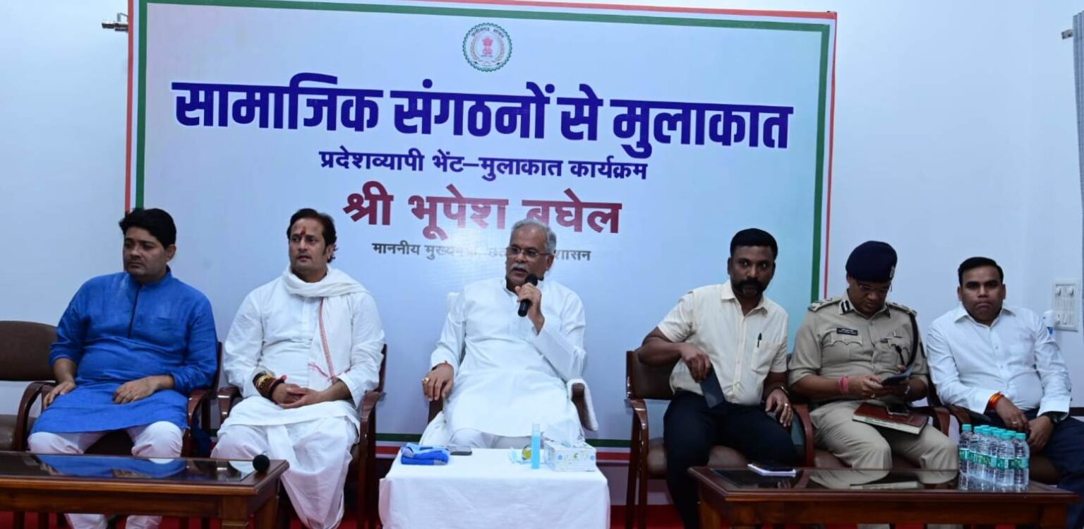 कुम्हार समाज के प्रदेश स्तरीय छात्रावास भवन हेतु 50 लाख रूपए की घोषणा,नवा रायपुर में सेन महाराज के नाम पर चौक का होगा नामकरण