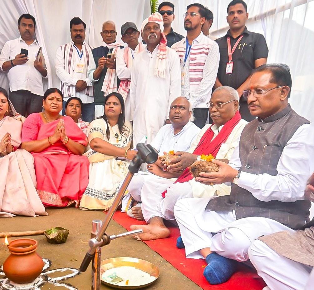 बाबा कार्तिक उरांव ने जनजातीय समाज के उत्थान हेतु अपना जीवन किया समर्पित – मुख्यमंत्री  विष्णु देव साय।