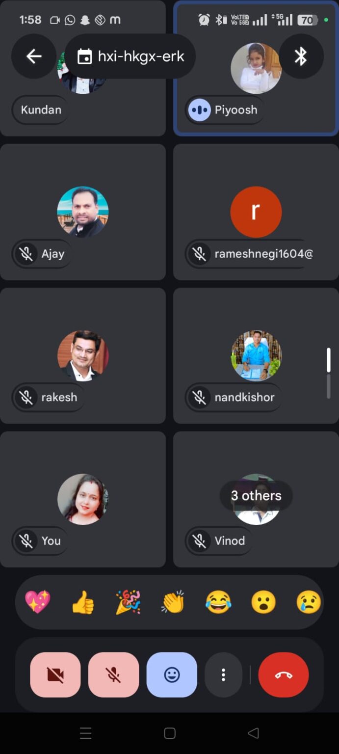 कैशलेश चिकित्सा सेवा की मांग पूर्ण होने के बाद संगठन की महत्वपूर्ण गूगल बैठक आयोजित।