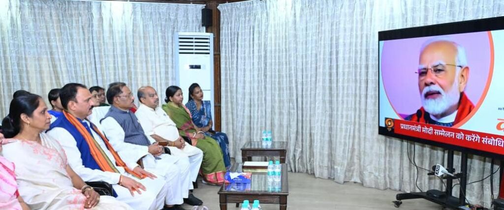 महिला आरक्षण से आधी आबादी को मिलेगा उनका पूरा हक, निर्णय प्रक्रिया में बढ़ेगी भागीदारी – मुख्यमंत्री विष्णुदेव साय…..