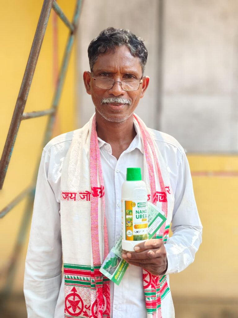 नैनो यूरिया से बदली खेती की तस्वीर….