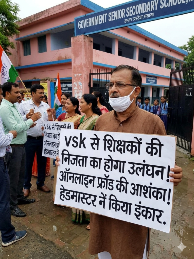 गरियाबंद से बड़ी खबर… VSK App पर प्राइवेसी के उल्लंघन का आरोप… हेडमास्टर ने शासकीय डिवाइस मिलने तक उपस्थिति दर्ज कराने से किया इंकार… सख्ती होने पर कोर्ट जाने की दी चेतावनी…