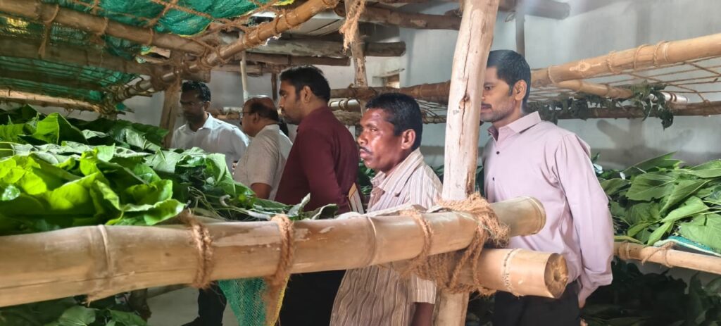 बस्तर संभाग में रेशम विकास कार्यों की समीक्षा…..