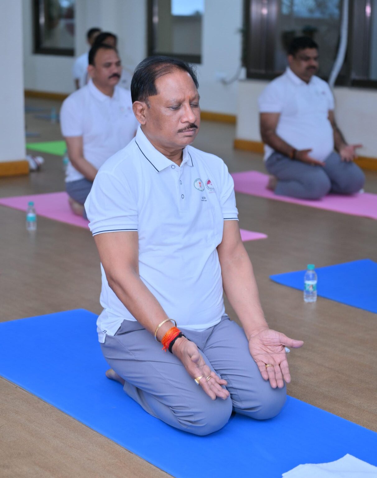 चिंतन शिविर 3.0 : योग से हुई नई सुबह, मुख्यमंत्री विष्णु देव साय ने दिया स्वस्थ और संतुलित जीवन का संदेश।