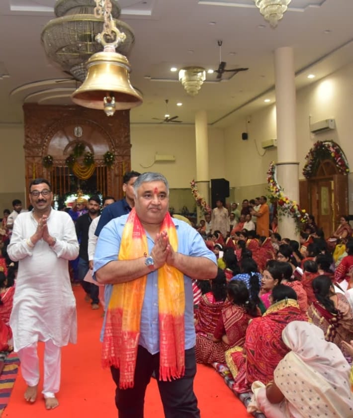 माँ बनभौरी धाम में नतमस्तक हुए पर्यटन एवं संस्कृति मंत्री राजेश अग्रवाल, प्रदेश की सुख-समृद्धि और खुशहाली की कामना की…..