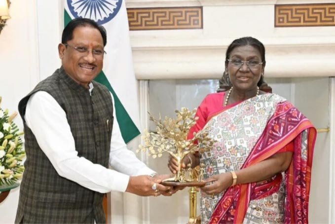 राष्ट्रपति द्रौपदी मुर्मु का बस्तर आगमन गौरव का अवसर, मुरिया दरबार में होंगी शामिल – मुख्यमंत्री विष्णुदेव साय….