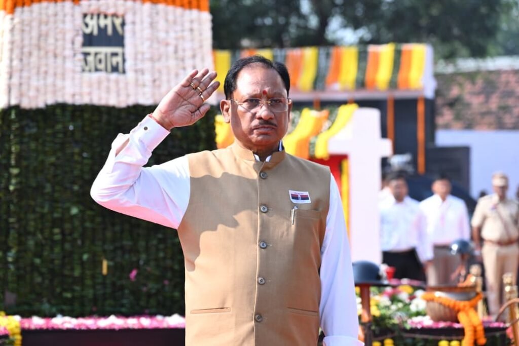 वीर जवानों के अदम्य साहस और सर्वाेच्च बलिदान से छत्तीसगढ़ में शांति और सुरक्षा का नया अध्याय: मुख्यमंत्री विष्णु देव साय…..
